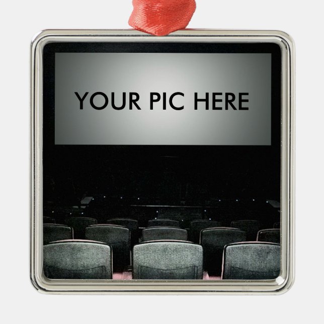 Adorno Metálico Tu vida en el cine (Frente)