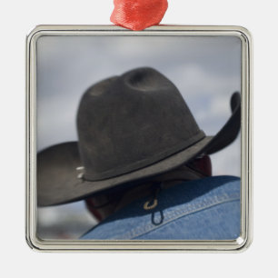 Adorno Metálico Tucson, Arizona. Sombreros de vaquero en uso en el