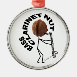 Adorno Metálico Tuerca Clarinet Bass