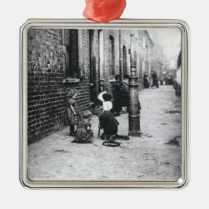 Adorno Metálico Tugurios de Londres