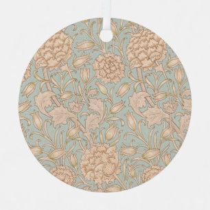 Adorno Metálico Tulipán Silvestre Floral Diseño de William Morris