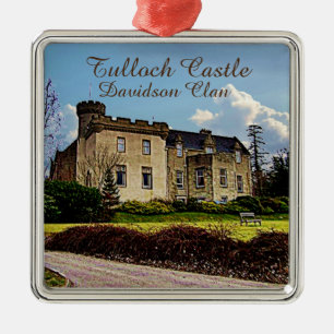 Adorno Metálico Tulloch Castle Scottish Davidson Clan