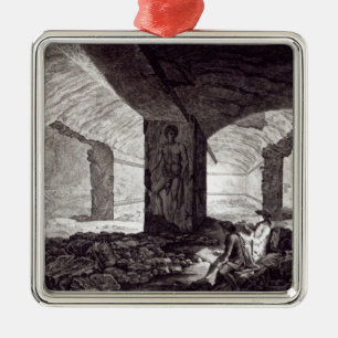 Adorno Metálico Tumba del cardenal en Tarquinia, c.1780