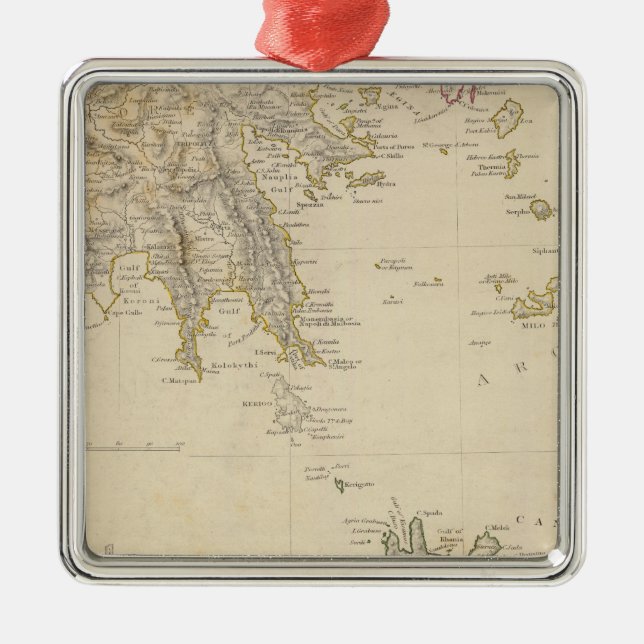 Adorno Metálico Turquía III Grecia meridional y Candia (Frente)