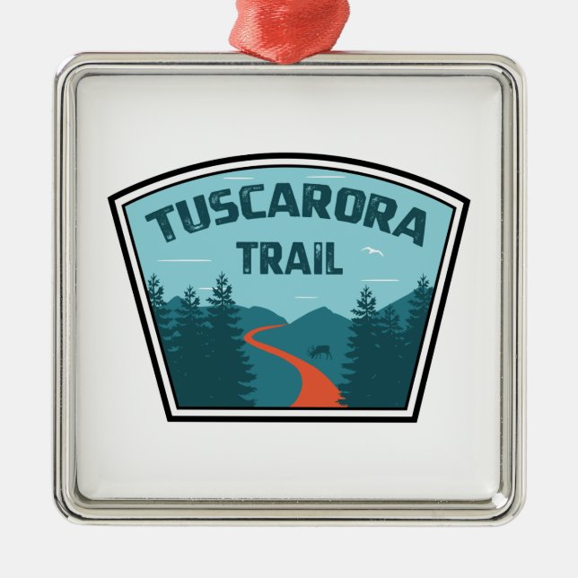 Adorno Metálico Tuscarora Trail (Frente)