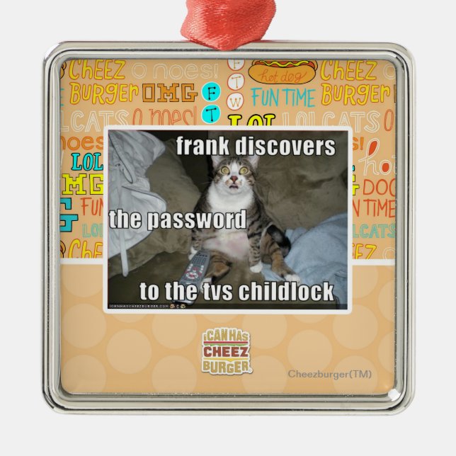 Adorno Metálico TV Childlock (Frente)