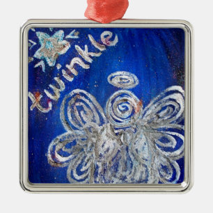 Adorno Metálico Twinkle Angel Ornament Pendant