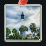 Adorno Metálico Tybee Lighthouse Collectible Ornament<br><div class="desc">Tybee Island Lighthouse,  Savannah,  GA</div>