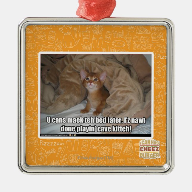 Adorno Metálico U puede maek la cama más adelante (Frente)