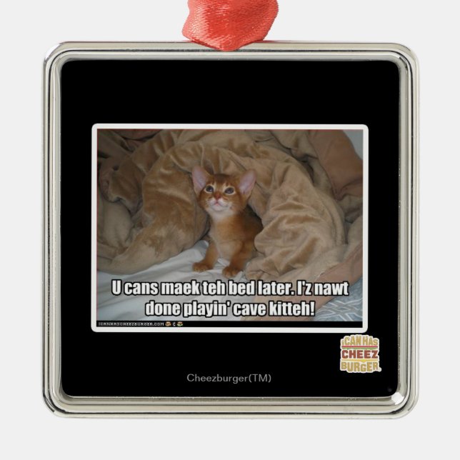 Adorno Metálico U puede maek la cama más adelante (Frente)