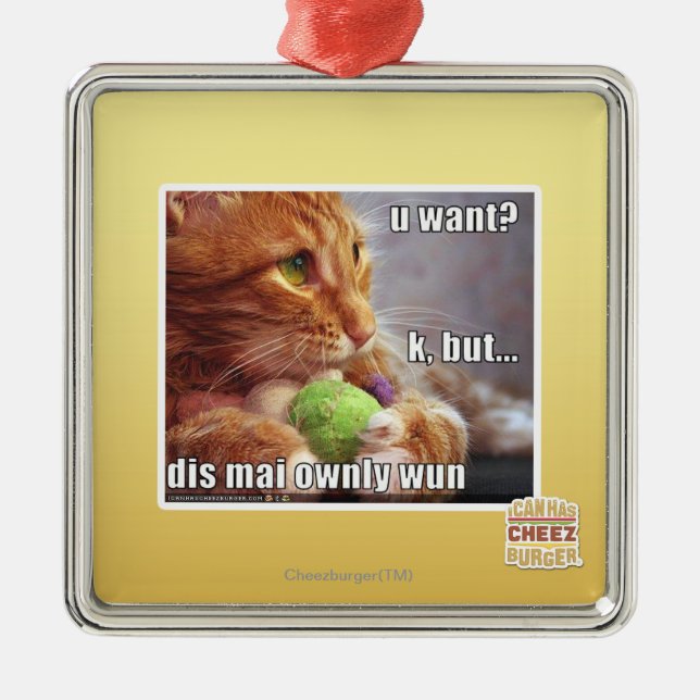 Adorno Metálico ¿U quiere? (Frente)