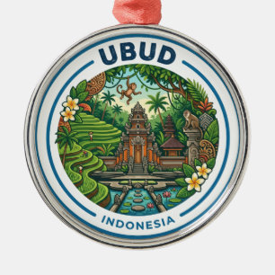 Adorno Metálico Ubud Indonesia