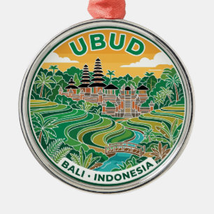 Adorno Metálico Ubud Indonesia
