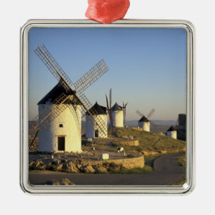 Adorno Metálico UE, España, La Mancha, Consuegra. Molinos de vient