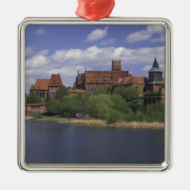 Adorno Metálico UE, Polonia, Pomerania y Malbork. Europa (Frente)