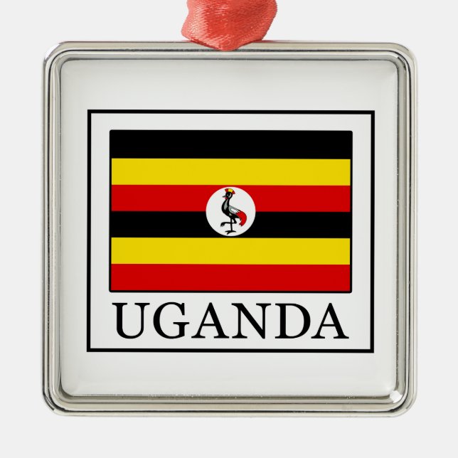 Adorno Metálico Uganda (Frente)