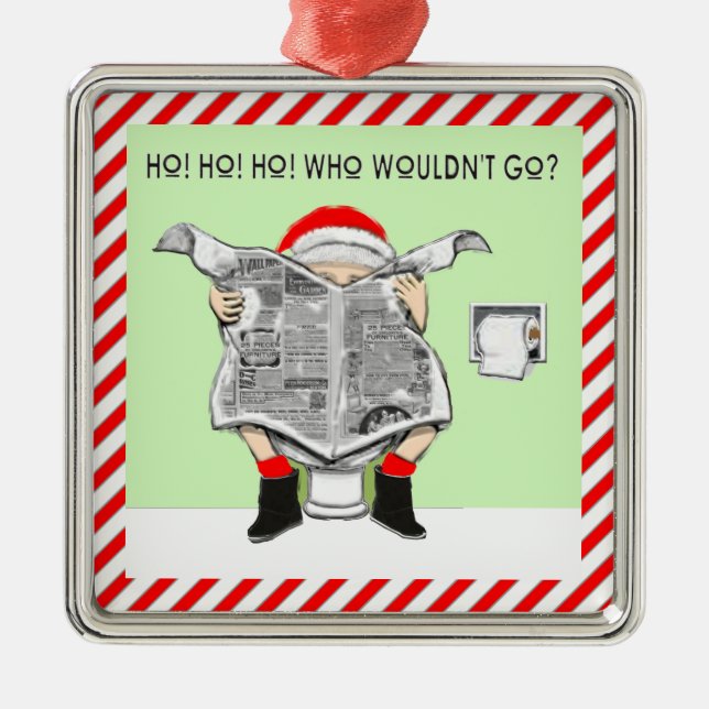 Adorno Metálico Ugly Christmas Sweater Awards (Frente)