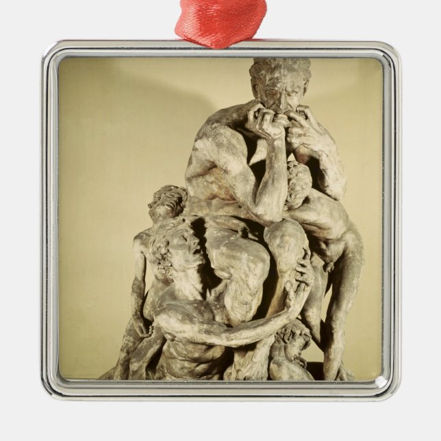 Adorno Metálico Ugolino y sus hijos (Frente)
