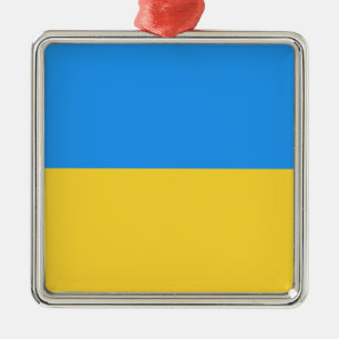 Adorno Metálico Ukraine flag
