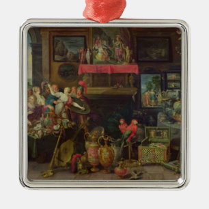 Adorno Metálico Ulises que reconoce a Aquiles entre hijas