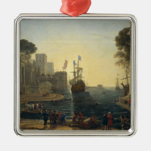 Adorno Metálico Ulises que vuelve Chryseis a su padre