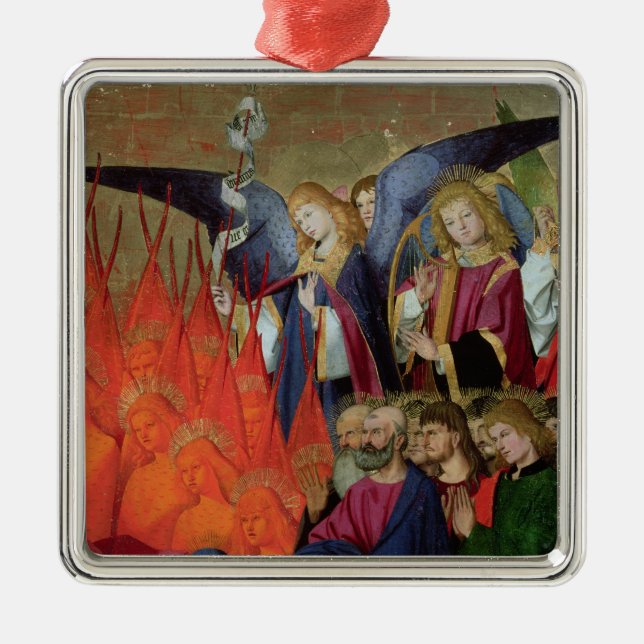 Adorno Metálico Un ángel, de la 'coronación del Virgin (Frente)