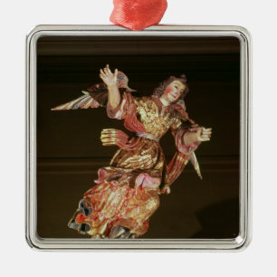 Adorno Metálico Un ángel sobre el altarpiece