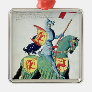 Adorno Metálico Un caballero que lleva las armas de Verona