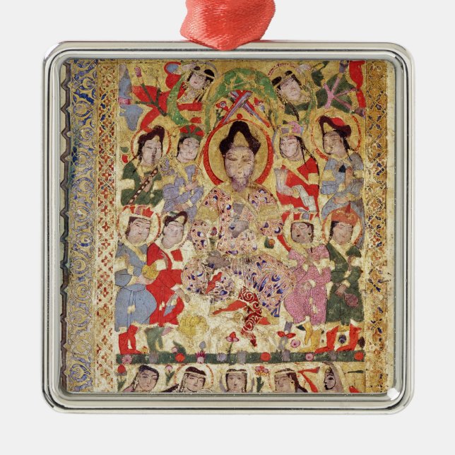 Adorno Metálico Un cantante, músicos y cantantes del poeta (Frente)