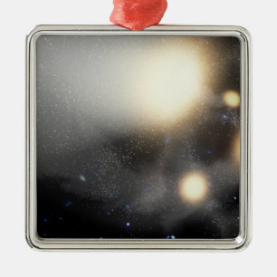 Adorno Metálico Un choque-para arriba de galaxias