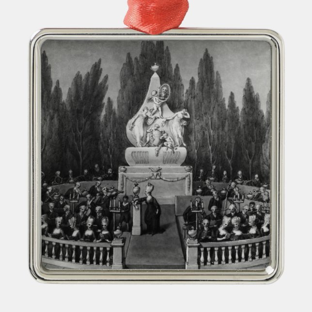 Adorno Metálico Un concierto (Frente)