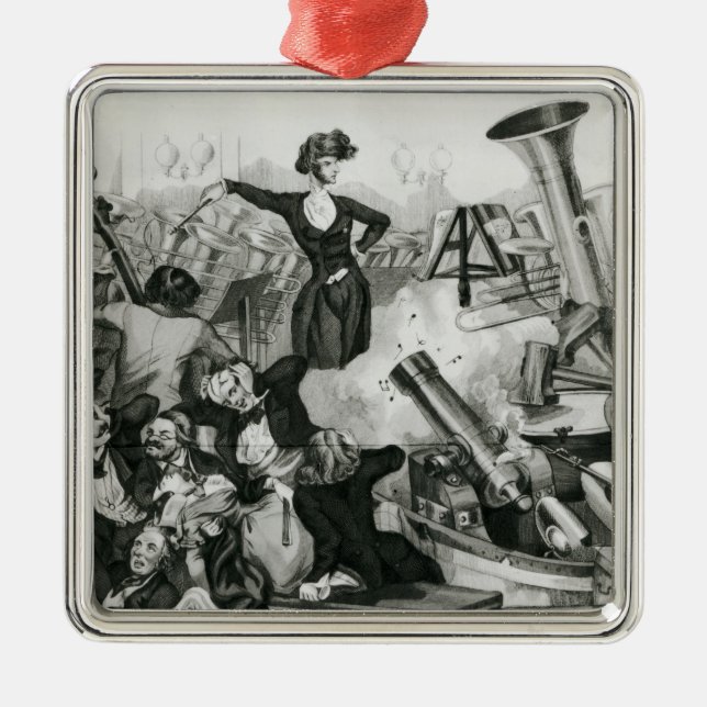 Adorno Metálico Un concierto de Hector Berlioz (Frente)