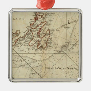 Adorno Metálico Un Cuadro De Los Bancos De Terranova