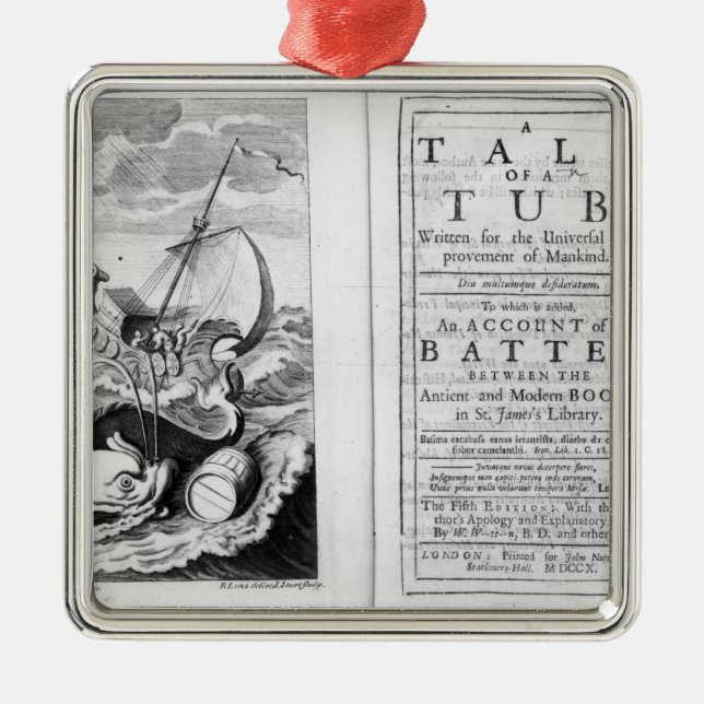 Adorno Metálico 'Un cuento de un Tub (Frente)