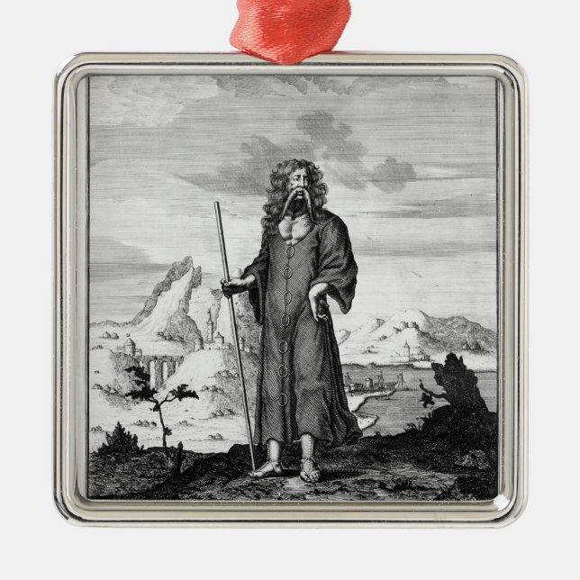 Adorno Metálico Un druida (Frente)