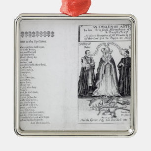 Adorno Metálico Un emblema del Antichrist