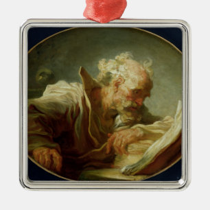 Adorno Metálico Un filósofo, c.1764