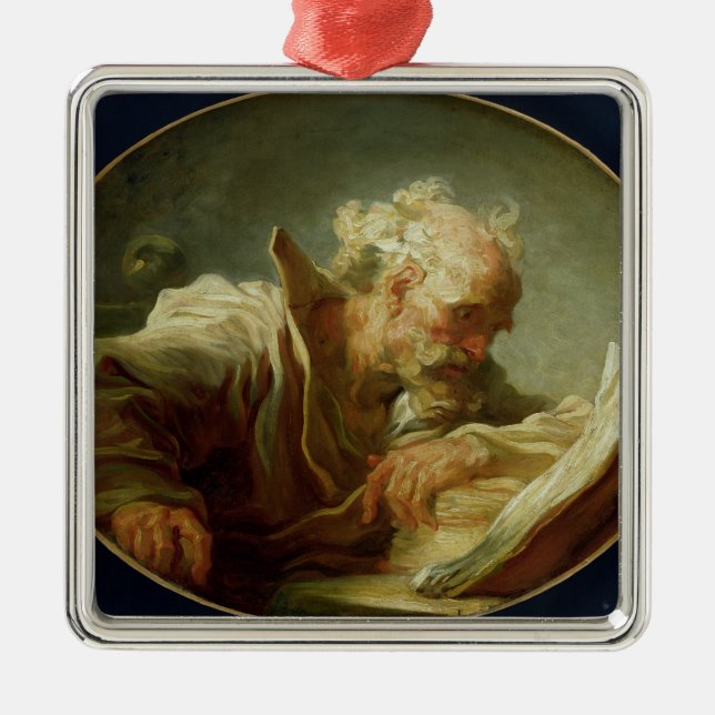 Adorno Metálico Un filósofo, c.1764 (Frente)