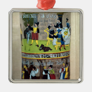 Adorno Metálico Un Humpen esmaltado alemán