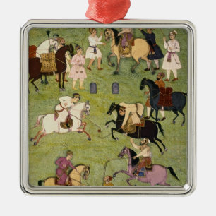 Adorno Metálico Un juego del polo, del álbum grande de Clive