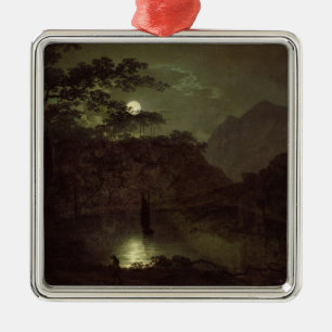 Adorno Metálico Un lago por el claro de luna, c.1780-82 (aceite en