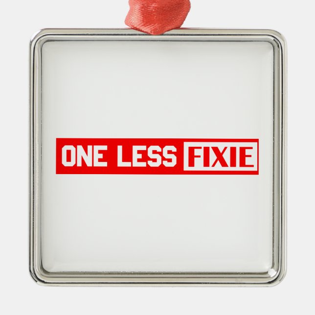 Adorno Metálico Un menos fixiante (Frente)