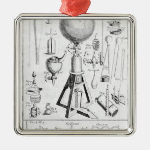 Adorno Metálico Un motor y neumáticos es piezas