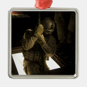 Adorno Metálico Un pararescueman de la fuerza aérea de los