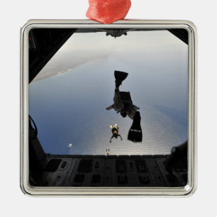 Adorno Metálico Un pararescueman de la fuerza aérea de los