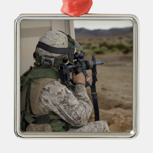 Adorno Metálico Un reconocimiento de infantería (Frente)