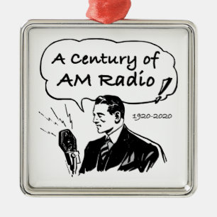 Adorno Metálico Un siglo de emisiones de radio de AM