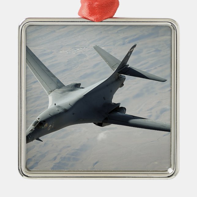 Adorno Metálico Una bailarina B-1B de la Fuerza Aérea de Estados U (Frente)