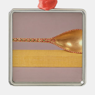 Adorno Metálico Una cuchara ceremonial