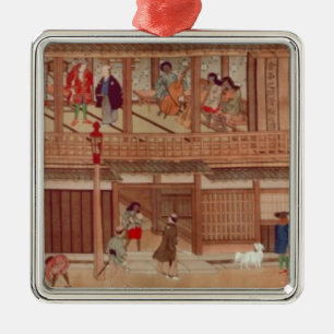 Adorno Metálico Una escena nacional, voluta